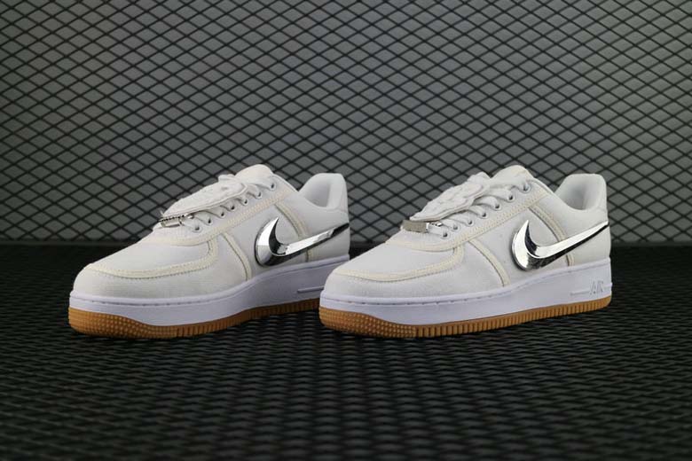 nike air force 1 argent